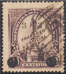 El Salvador SO 150 1905 Monumento de Morazán usados - Picture 1 of 1