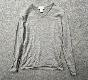 Sutton Studio leichter grauer Damen Pullover Größe M 100% Wolle Langarm - Bild 1 von 7