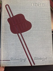 1950 OLE MISS Yearbook Annual UNIVERSITY OF MISSISSIPPI Oxford MS - Picture 1 of 24