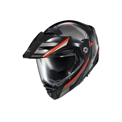 Scorpion EXO-AT960 Modular Monk Motorcycle Helmet Black/Red Large Foto 1 de 2