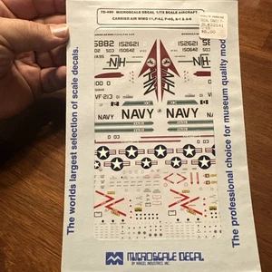 Superscale Decals 720490 CAW 11 F-4J, F-4G, A-1, A-6 - Bild 1 von 4