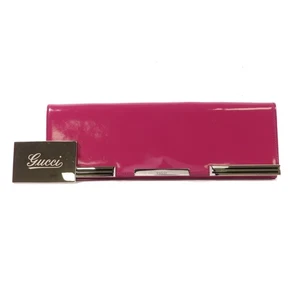 Bolso clutch GUCCI GG SHW 240250 charol rosa magenta - Imagen 1 de 19