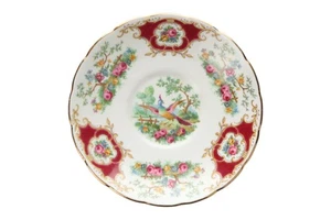 Foley - Broadway - Maroon - Tea Saucer - 182630G - Picture 1 of 2