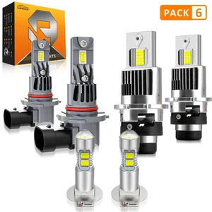 For Lexus SC430 2002-2005 LED Headlight+Fog Light Bulbs Kit HID Xenon Replace - Picture 1 of 23