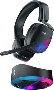 Roccat Syn Max Air - Wireless 3D Audio RGB Gaming Headset mit Ladestation - Bild 1 von 12