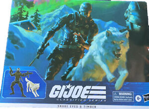 G.I. Joe Classified Series Snake Eyes & Timber 52 Action Figure