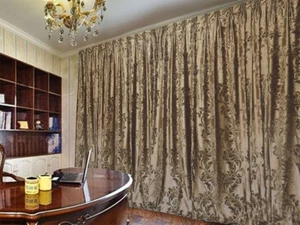Large Thick Velvet Curtain Stunning Flocking 295x270cm+15 Hooks Pinch Pleat New - Picture 1 of 10