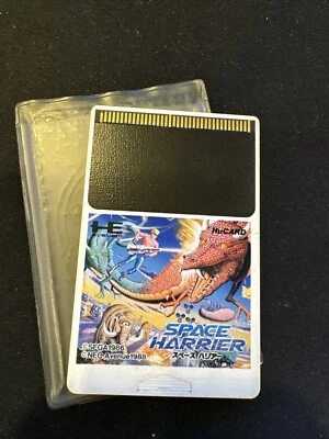 Pc Engine HuCard Space Harrier Fm Japan Game Only Tested - Image 1 of 2