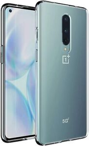 TUDIA Ultra Clear Fit Designed for VERIZON OnePlus 8 5G UW Case, [SKN] Thin TPU