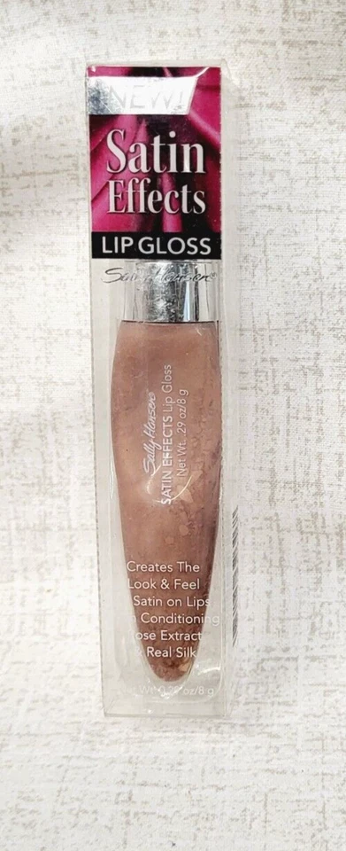 Sally Hansen SATIN EFFECTS LIP GLOSS Feels Like Satin ~ 6646-10 ROMANTIC ~ NEW - Image 1 of 1