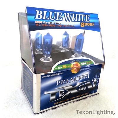 TEXON PREMIUM 9006 HB4 12V 80W HID XENON 8000K BLUE-WHITE REPLACEMENT HALOGEN - Image 1 of 4