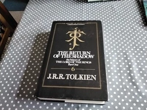 JRR Tolkien THE RETURN OF THE SHADOW Unwin, Hyman 1988 second print - Imagen 1 de 1