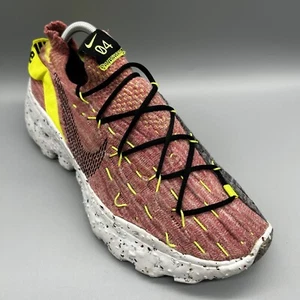 2020 Nike Space Hippie 04 Lemon Venom Pink CD3476-700 Womens Mens Uk 9 Trainers - Picture 1 of 8