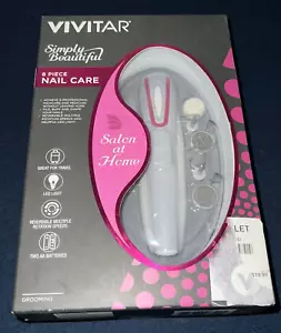 NUEVO Kit de 8 piezas para el cuidado de uñas taladro con varios cabezales intercambiables velocidades - Imagen 1 de 9