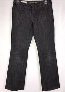 Banana Republic Women's Jeans Size 02 Classic Boot Cut Stretch Black Denim - Picture 1 of 7