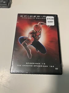 Spider-Man: Five-Movie Collection (DVD 2015) NEW - Picture 1 of 2