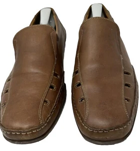 MEPHISTO Madrid Cool Air Leather Loafer Moc Toe Men’s US 10 Vented Comfort Shoe - Picture 1 of 5