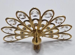 Crystal Temptations - Pfau - Swarovski Kristall - 24K vergoldet - Originalverpackt - Bild 1 von 11