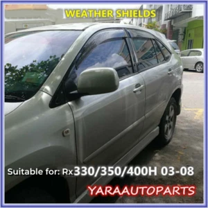 Weather Shields Weathershields Suitable for Lexus RX330 / 350 / 400h 2003-2008 - Picture 1 of 6
