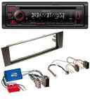 Kenwood MP3 CD USB Bluetooth DAB Autoradio f&#252;r Audi A3 8P 03-06 Aktivsystem Mini