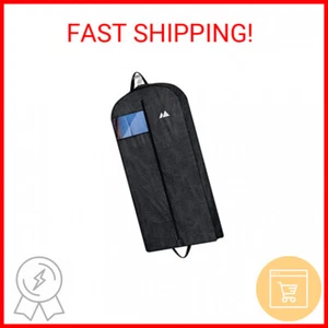 MISSLO 43" Heavy Duty Hanging Garment Bags for Travel Suit Bag for Men Waterproo - Picture 1 of 2