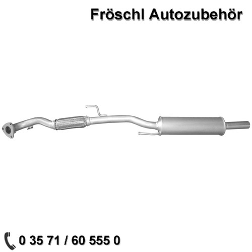 Flexrohr Reparatur Rohr Hinter Für Seat Ibiza III 6L IV 6J