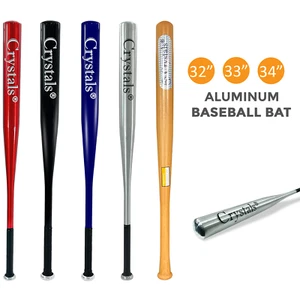 32/34" Heavy Duty Metal Baseball Bat Rounder Softball Pole Stick Stainless Steel - Picture 1 of 34