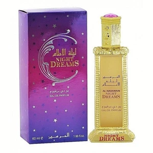Night Dreams 60 ml spray EDP de Al Haramain unisex - sándalo, azafrán, rosa - Imagen 1 de 2