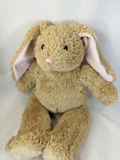 Build A Bear Classic Bunny Rabbit Tan Long Hair Plush Country Stuffed Animal 16"
