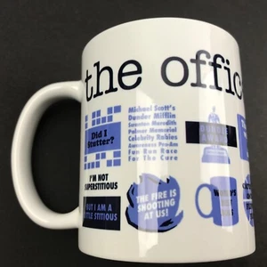 The Office TV Show Michael Scott Quotes Mash Up Coffee Mug Pretzel Day - Picture 1 of 6