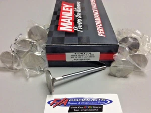 Manley 11761-8 1.880" Big Block Chevy +100 Race Master Exhaust Valves Set Of 8 - Picture 1 of 6