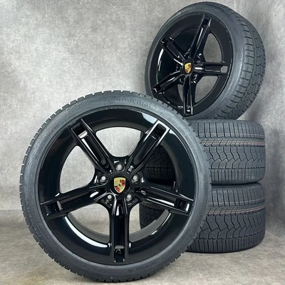 Winterräder Porsche Taycan J1-2 21" Original Mission E Felgen 9J1073603KB TOP - Bild 1 von 4