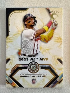 2025 Topps Diamond Icons Ronald Acuna Jr 2023 NL MVP /25 #98 - Bild 1 von 2
