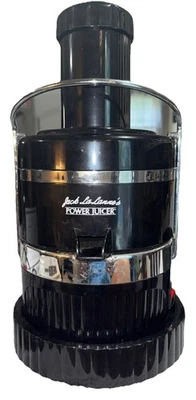 Jack LaLanne’s Power Juicer  Black MT-1000 CL-003AP Juice Pulp Extractor Used 1x - Image 1 of 4