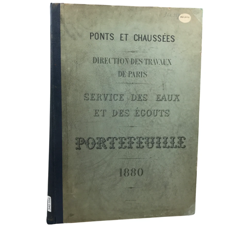 Architecture XIXe PONTS ET CHAUSSÉES PARIS Planches [Travaux de Napoléon III] - Photo 1/4