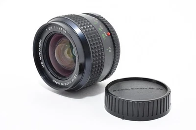 [N.Mint] MINOLTA MD W.ROKKOR 24mm f/2.8 Gran Angular MF Prime Lente 2652593 - Imagen 1 de 4