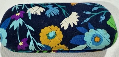 These #Vera #Bradley Hard Shell Clam #Eyeglass #Case Navy & Blue #eBay @everyone - Image 1 of 4