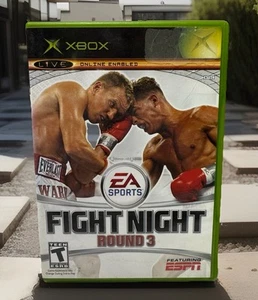 Fight Night Round 3 Original Xbox, 2006 CIB Tested And Works Rated - Picture 1 of 4