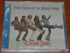 New Riders Of The Purple Sage - Cactus Juice - New 2 x CD - Small Case Crack - Imagen 1 de 3