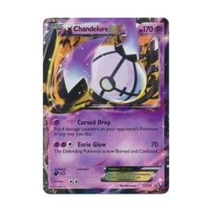 Pokemon Legendary Treasures Chandelure EX (UR) #77 (Holo) NM - Picture 1 of 1