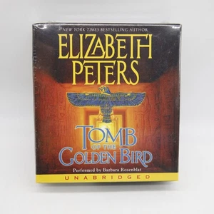 Elizabeth Peters Tomb of the Golden Bird Audio CDs Unabridged Harper Audio NEW - Picture 1 of 5