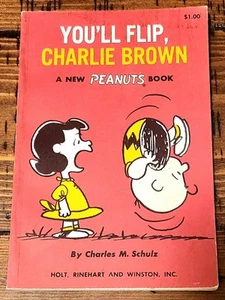 You'll Flip Charlie Brown by Charles Schultz Peanuts 1967 First Edition - Picture 1 of 7