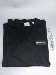 Burberry Check Panel Cotton Tee - Picture 1 of 7