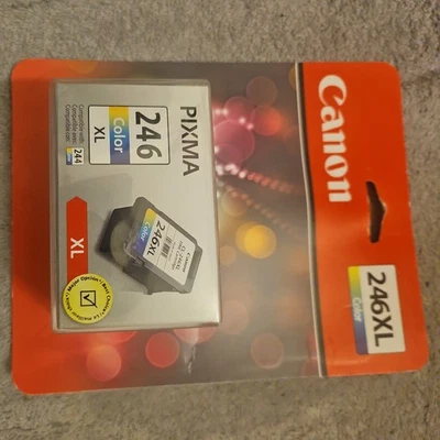 Canon PIXMA 246 Color Ink Cartridge New Genuine Sealed - Image 1 of 2