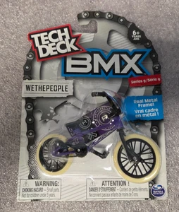 TECH DECK - BMX - WE THE PEOPLE - SERIE 9 - UPC# 778988159941 - BLU E NERO - Foto 1 di 6