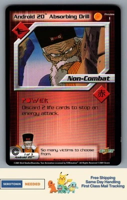 [MP] Android 20 Absorbing Drill 1 - Dragonball Z Trunks Saga - DBZ TCG CCG 4313 - Image 1 of 2