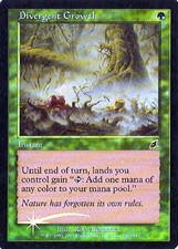 MTG - Scourge - Divergent Growth - 2X - Foil - NM
