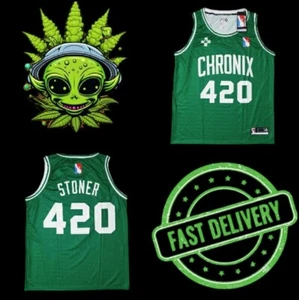 BASKETBALL JERSEY NBA STYLE LIMITED EDITION THC CHRONIX SINGLET SIZE XL BNWT - Picture 1 of 5