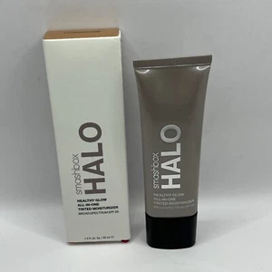 Smashbox Halo Healthy Glow All-In-One Tinted Moisturizer 1.4 oz Tan Medium Dark - Picture 1 of 7