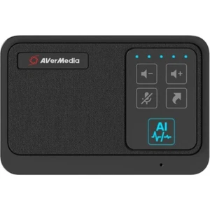 AVerMedia AS311 Conference Handsfree USB Speakerphone Zoom Skype Teams Meet TAA - Picture 1 of 3